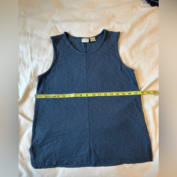 St. Tropez Blue Sleeveless Top - Picture 1 of 3